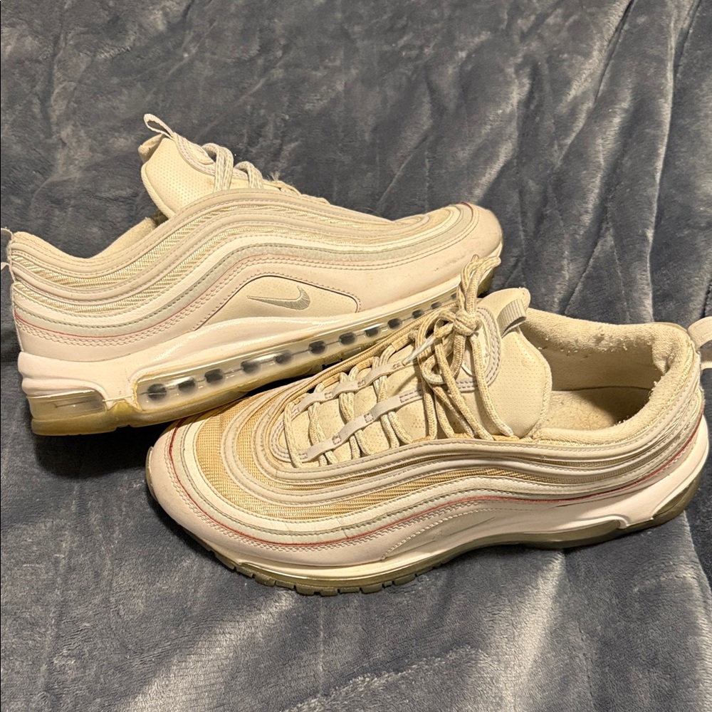Nike Air Max 97 in Cream and Tan